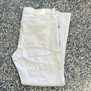 Hollister MEN WHITE JEANS SIZE 32/30